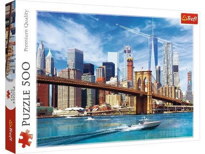 TREFL Puzzle Výhľad na New York 500 dielikov