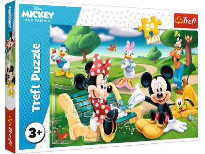 TREFL Puzzle Mickey Mouse Medzi priateľmi MAXI