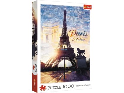TREFL Puzzle Paríž za úsvitu 1000 dielikov