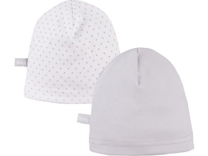 EEVI 2-balení Čepička Cotton 50 (0-1m)