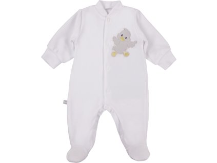 EEVI Overal Newborn bílá 56 (0-3m)