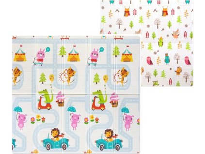 Milly Mally Skládací pěnová podložka, 197 x 177cm - Play Street