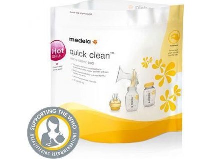 Medela Quick Clean sterilizační sáčky do mikrovlnné trouby 5 ks