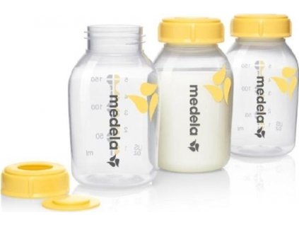 Medela sada 3 fliaš na uskladnenie mlieka 150 ml