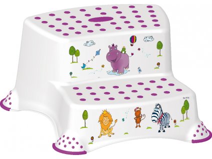 Keeeper Keeeper Chair - schodíky s protišmykovou funkciou - Hippo - biela