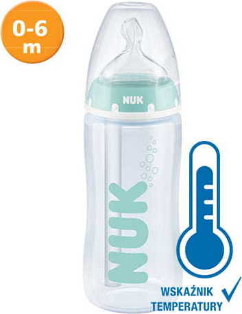 Kojenecká láhev NUK FC Anti-colic s kontrolou teploty 300 ml UNI