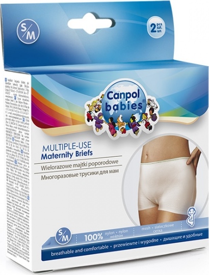 Poporodní multifunkční kalhotky S/M, Canpol Babies