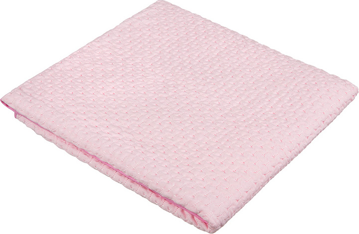 AKUKU A1803 Bavlněná deka 100% bavlna růžová