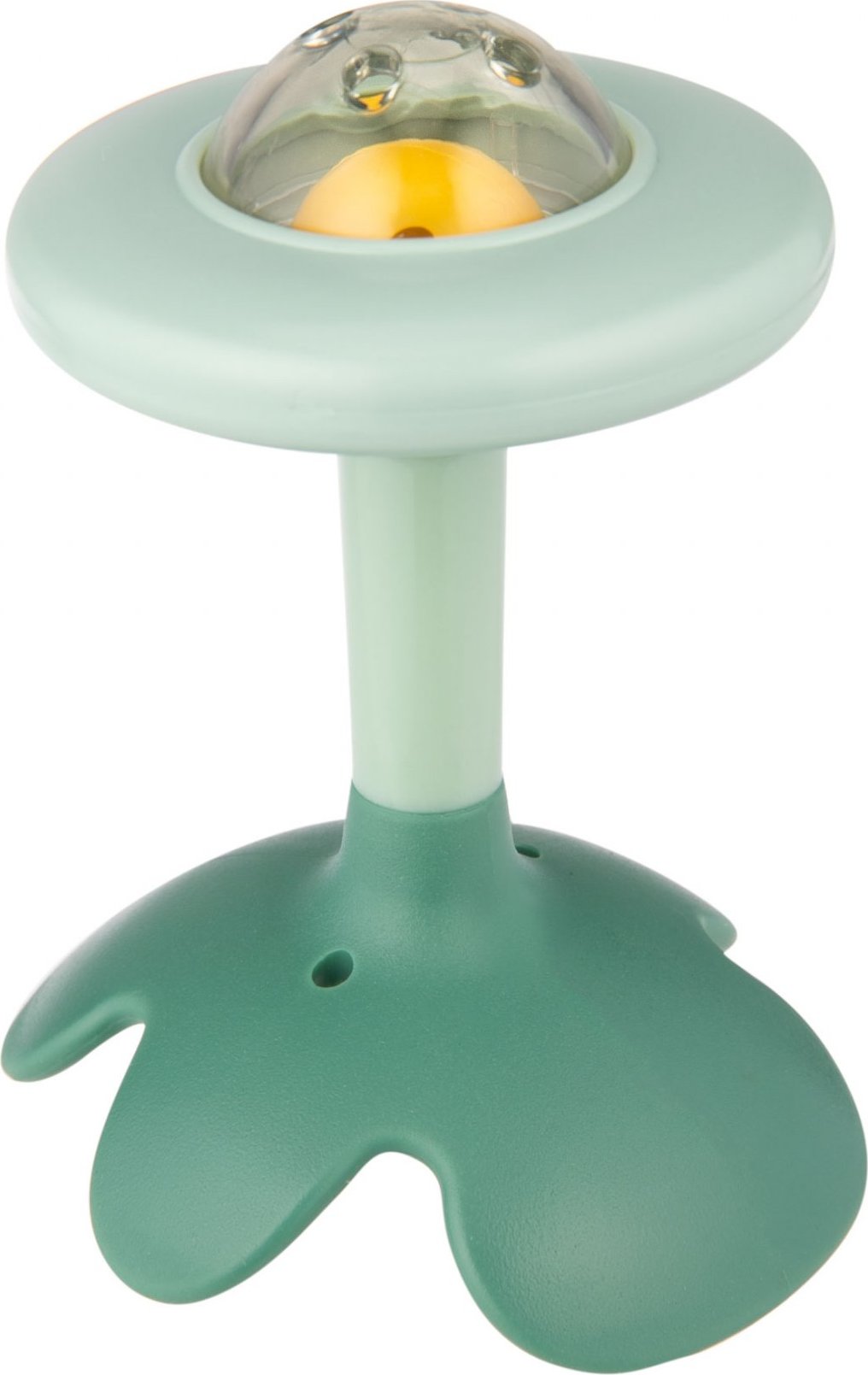 Canpol Babies Senzorické chrastítko s kousátkem, zelené
