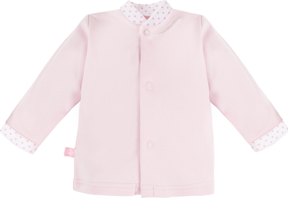 EEVI Kabátek Newborn růžová 48 (0-1m)