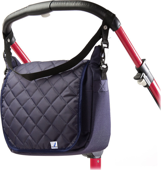 AKCESORIA CARETERO NAVY PROŠÍVANÁ PŘEBALOVACÍ TAŠKA CROSSBODY