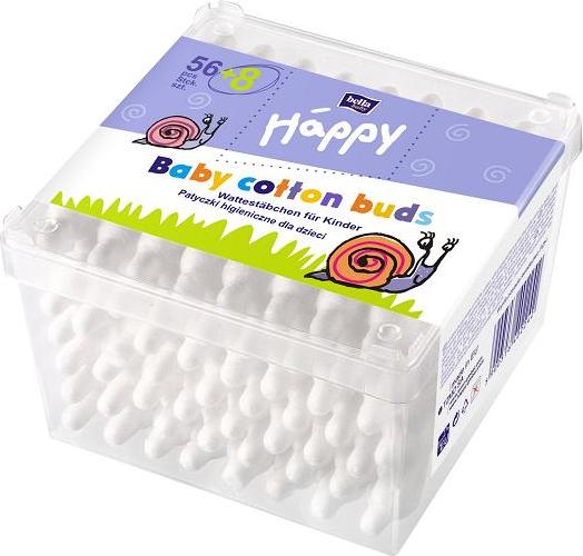 Bella Happy Hygienické tyčinky papírové 56 ks