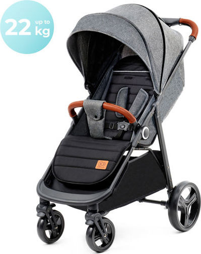 Sportovní kočárek Kinderkraft Grande Plus Grey