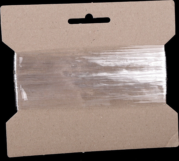 Silikonová pruženka / lastin šíře 20 mm elastická Varianta: transparent, Balení: 5 m