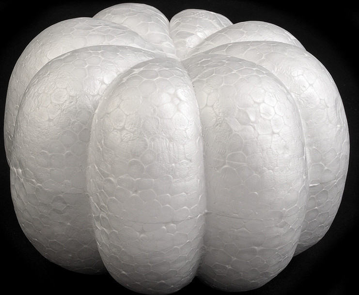 Dýně 8x12,5 cm polystyren Varianta: bílá, Balení: 1 ks