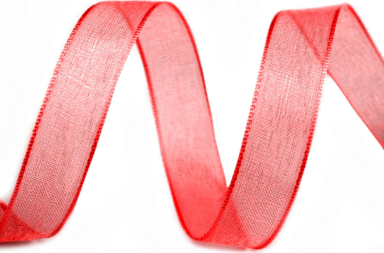 Monofilová stuha šíře 20 mm Varianta: 1026 červená, Balení: 27 m