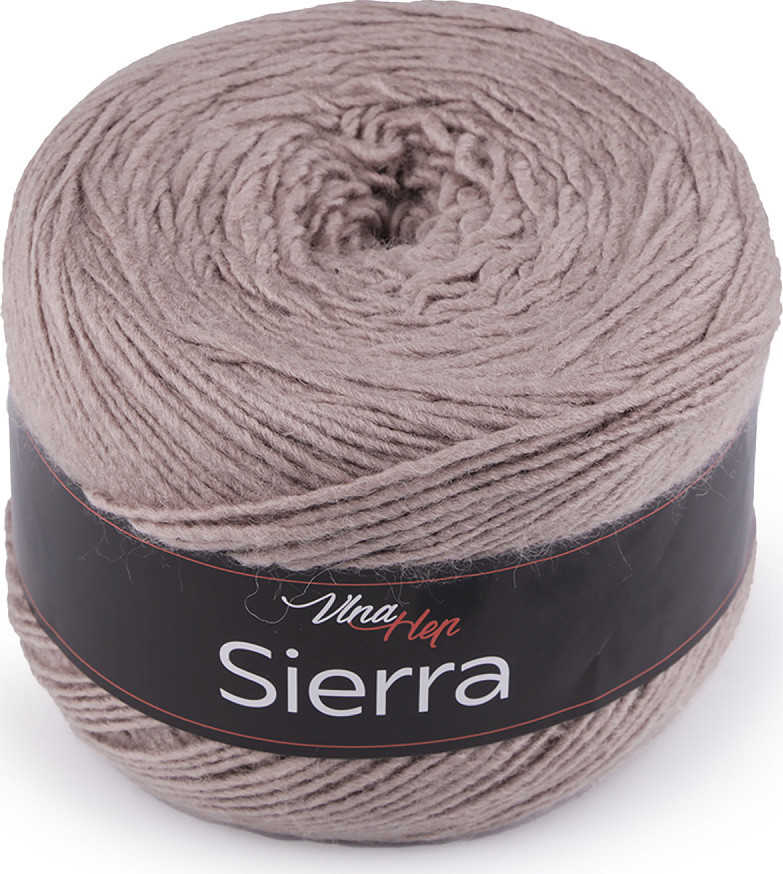 Pletací příze Sierra 150 g Varianta: 6 (6489) hořčicová tmavá, Balení: 1 ks