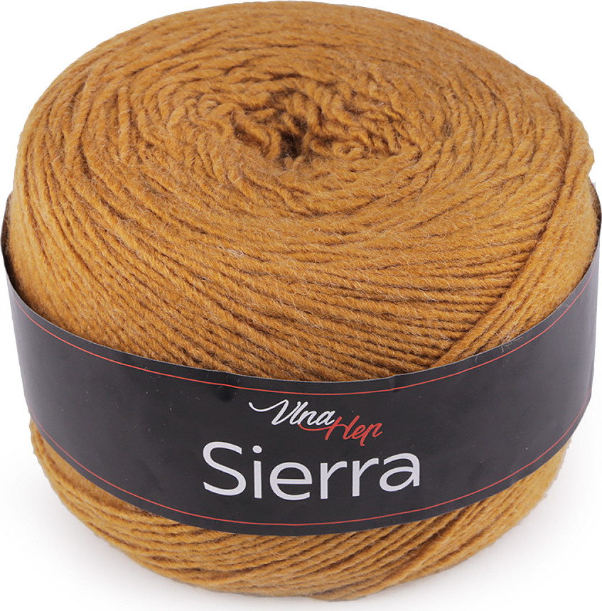 Pletací příze Sierra 150 g Varianta: 7 (6405) béžová, Balení: 1 ks