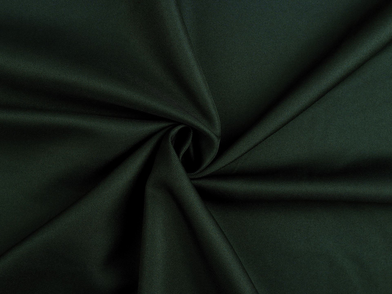 Polyesterová látka řádkovaná Varianta: 5 zelená tmavá, Balení: 1 m