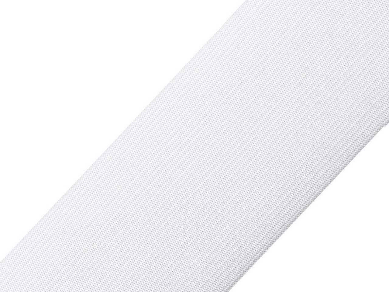 Pruženka hladká šíře 60 mm tkaná Varianta: 1 bílá, Balení: 25 m