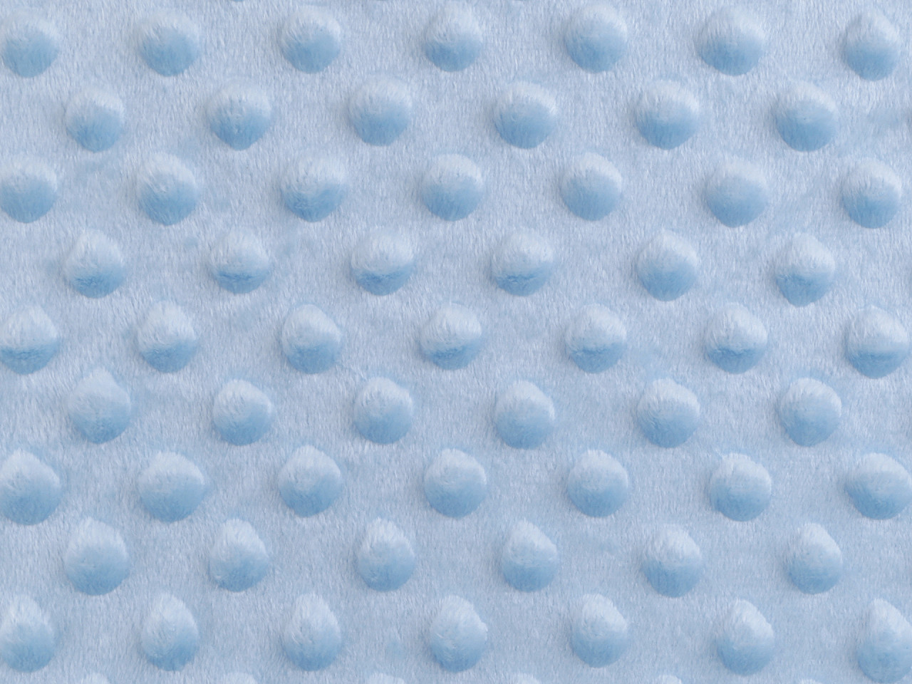 Minky s 3D puntíky Varianta: 37 (10) modrá dětská, Balení: 1 m