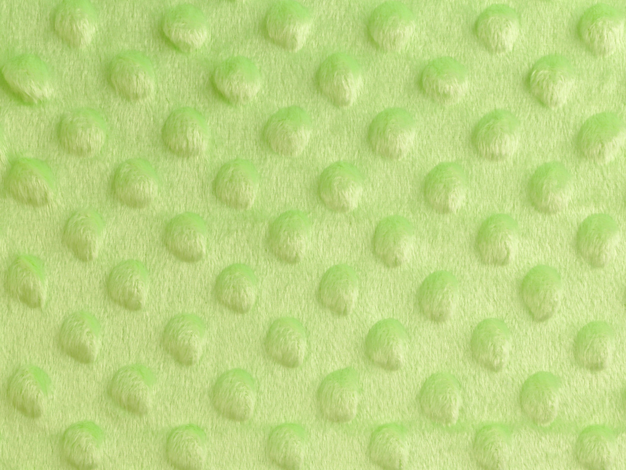 Minky s 3D puntíky Varianta: 44 zelená sv., Balení: 1 m