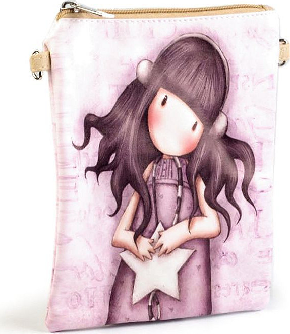 Dívčí kabelka 15x18,5 cm s potiskem Varianta: 5 růžová nejsv., Balení: 1 ks
