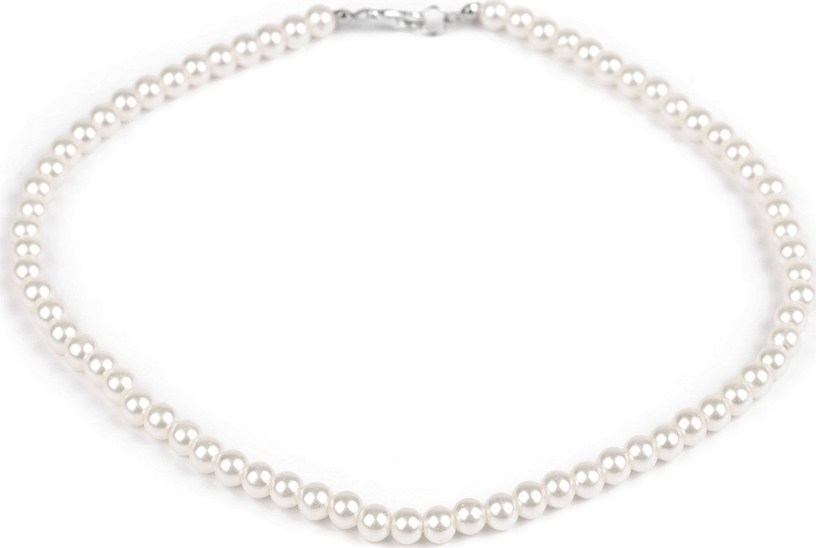 Perlový náhrdelník Varianta: 2 perlová, Balení: 1 ks