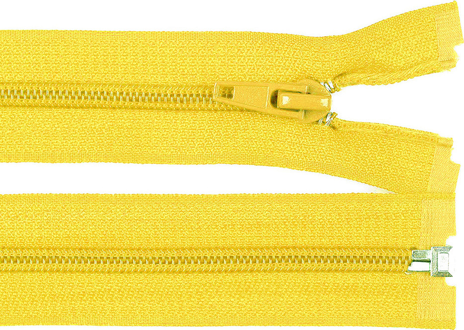 Spirálový zip šíře 5 mm délka 40 cm bundový POL Varianta: 110 žlutá, Balení: 1 ks