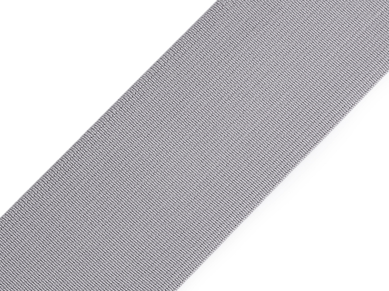 Pruženka hladká šíře 50 mm tkaná barevná Varianta: 1006 šedá nejsvětlejší, Balení: 25 m