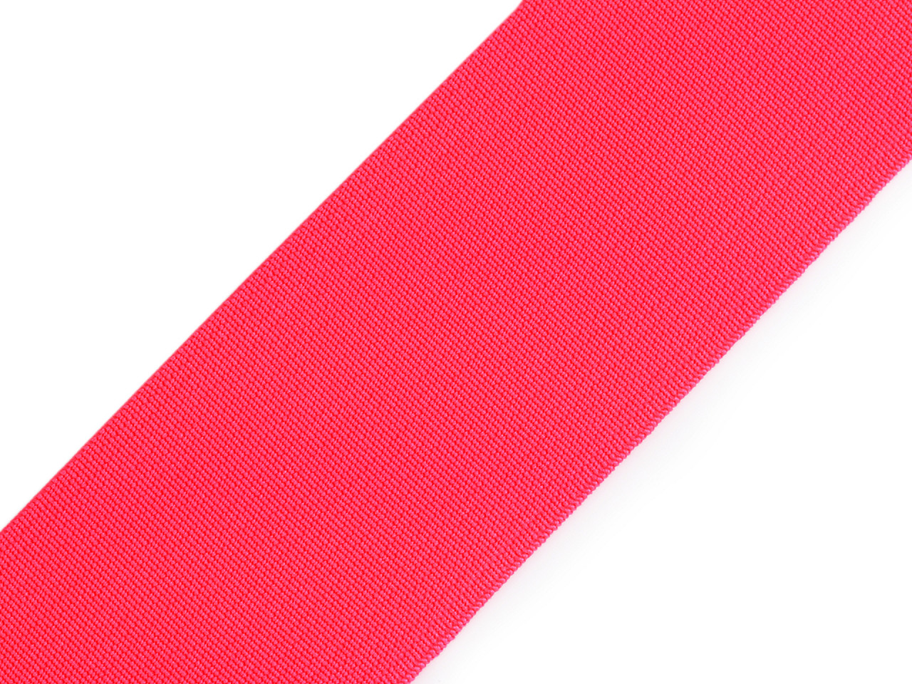 Pruženka hladká šíře 50 mm tkaná barevná Varianta: 1410 růžová neon, Balení: 25 m