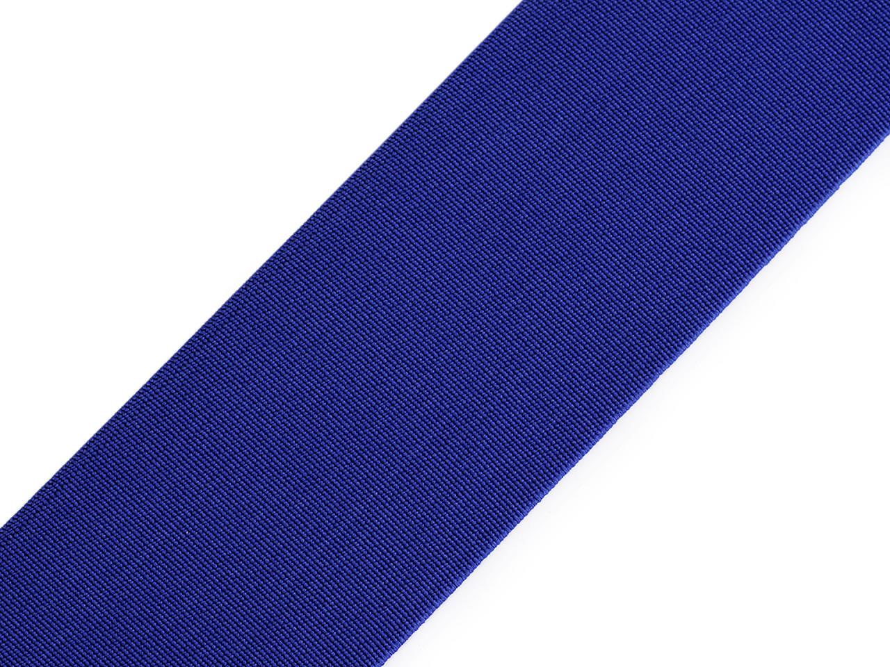 Pruženka hladká šíře 50 mm tkaná barevná Varianta: 7701 modrá kobaltová, Balení: 25 m