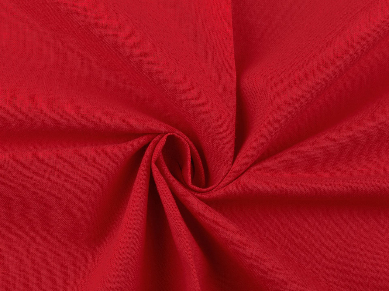 Bavlněná látka / plátno jednobarevná Varianta: 10 (12) červená šarlatová, Balení: 1 m