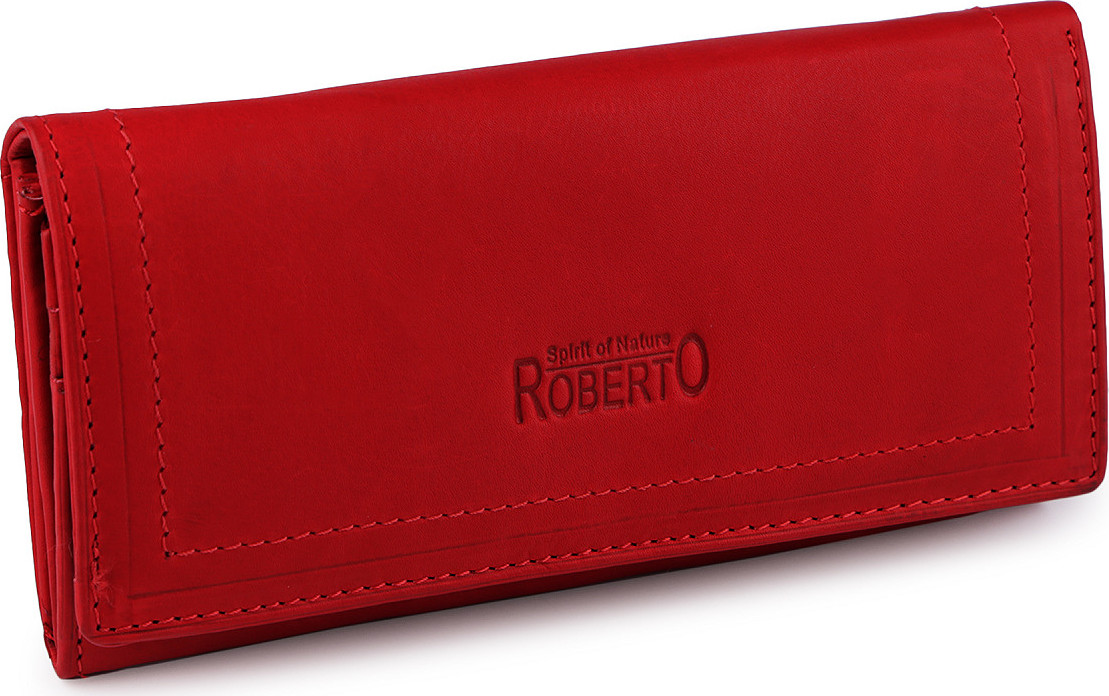 Dámská peněženka kožená Varianta: 8 červená, Balení: 1 ks