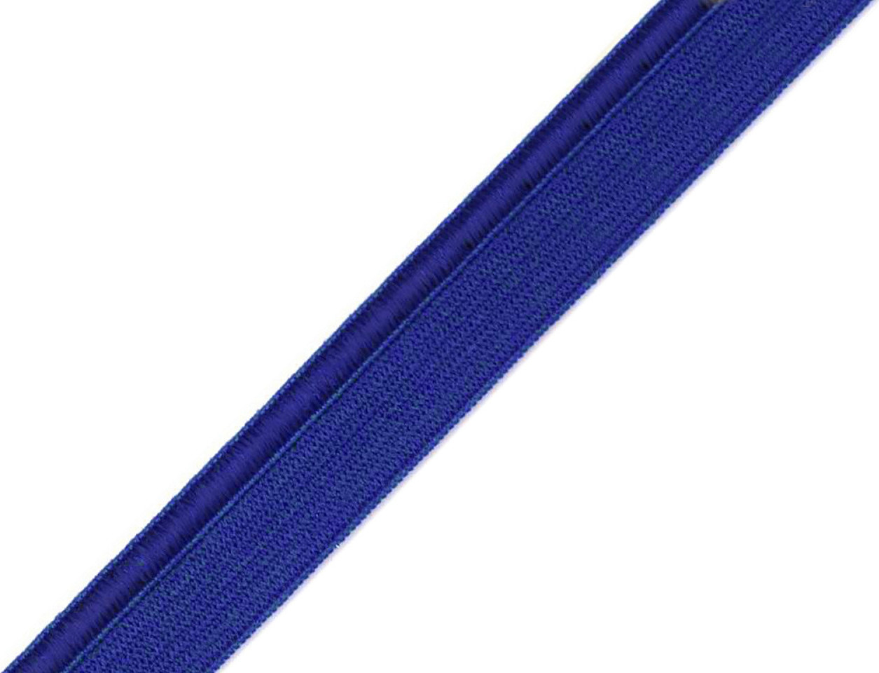 Lemovací pruženka / ramínková šíře 11 mm s výpustkem Varianta: 9 modrá kobaltová, Balení: 25 m