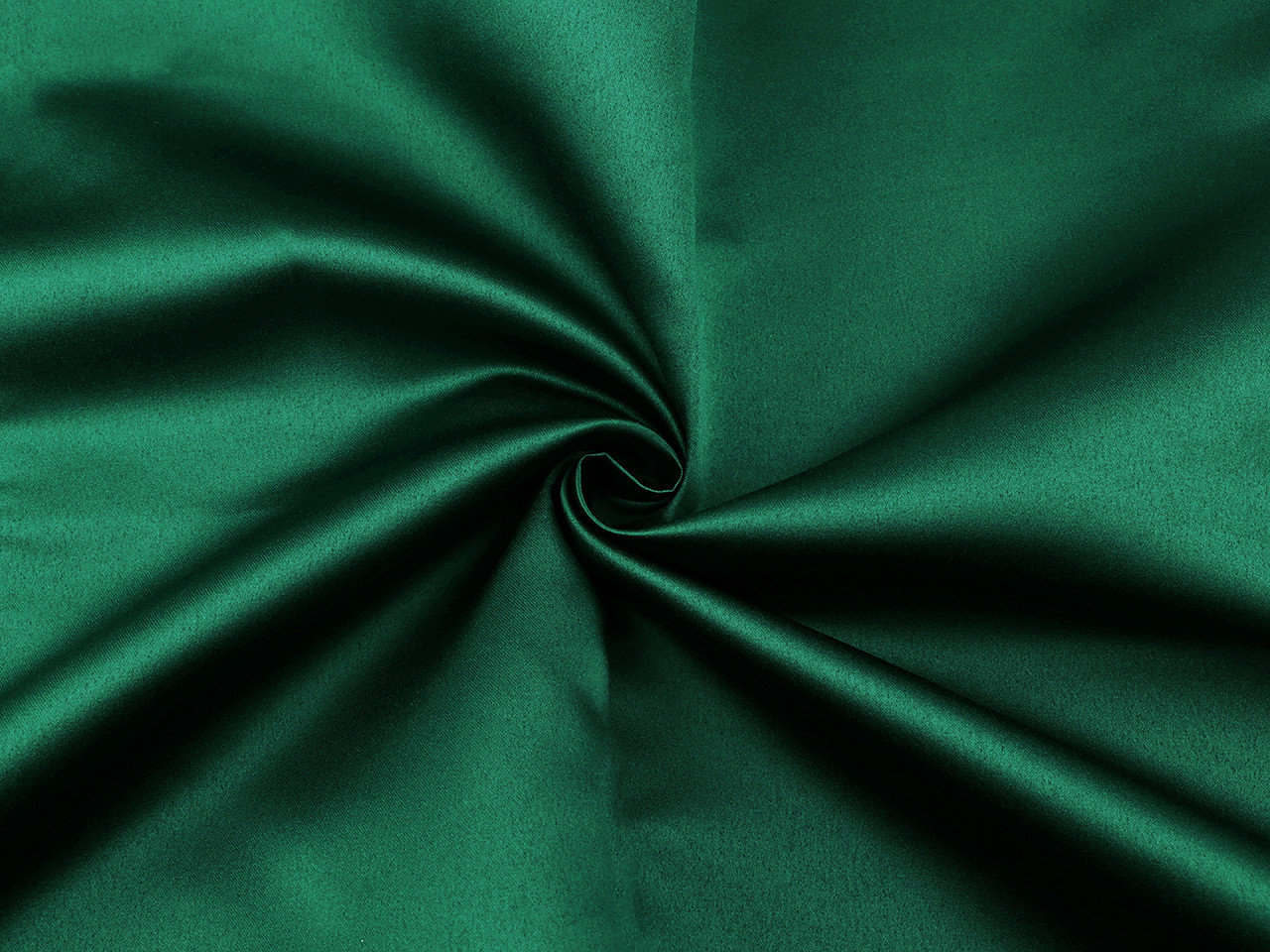 Satén extra tuhý metráž Varianta: 23 (62) zelená smaragdová, Balení: 1 m