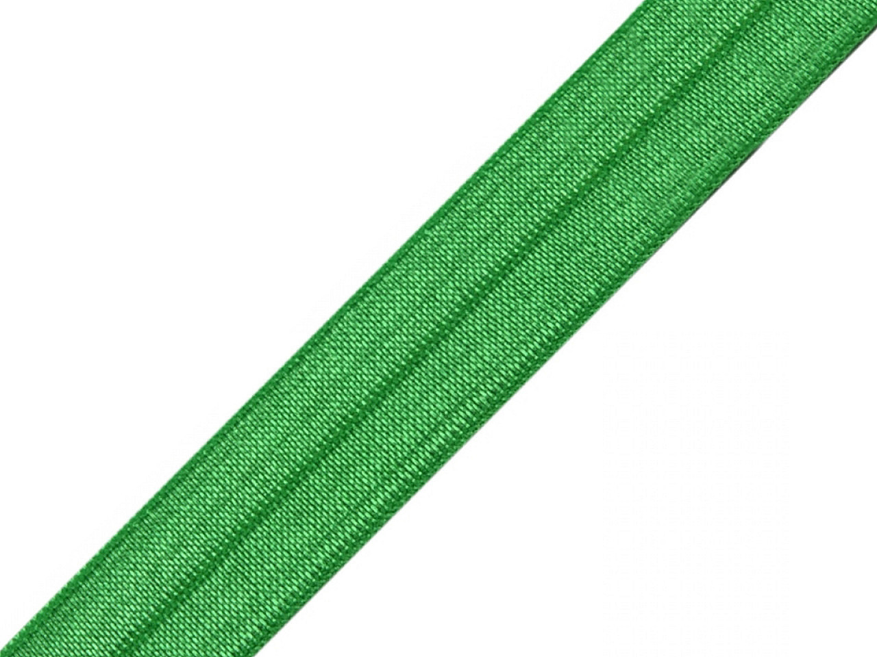 Lemovací pruženka půlená šíře 20 mm Varianta: 17 zelená irská, Balení: 25.2 m