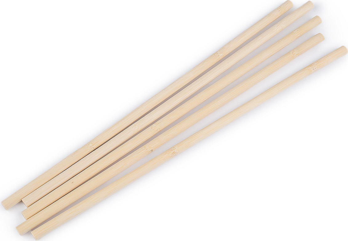 Dřevěné tyčky délky 15; 20 a 30 cm macrame Varianta: 3 (30 cm) přírodní sv., Balení: 5 ks