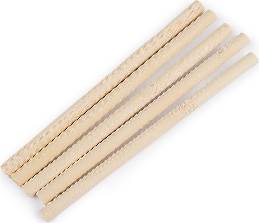 Dřevěné tyčky délky 15; 20 a 30 cm macrame Varianta: 1 (15 cm) přírodní sv., Balení: 5 ks