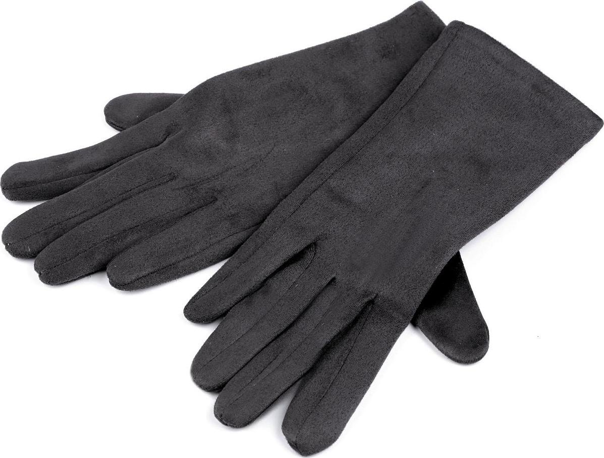 Dámské rukavice přechodní, dotykové Varianta: 2 šedá tmavá, Balení: 1 pár