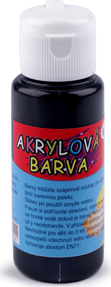 Akrylová barva 60 ml Varianta: 12 mint, Balení: 1 ks