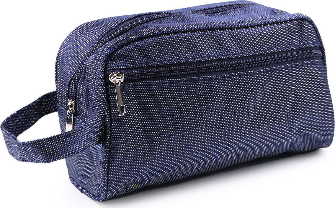 Pánská kosmetická taška 15x23 cm Varianta: 1 modrá tmavá, Balení: 1 ks
