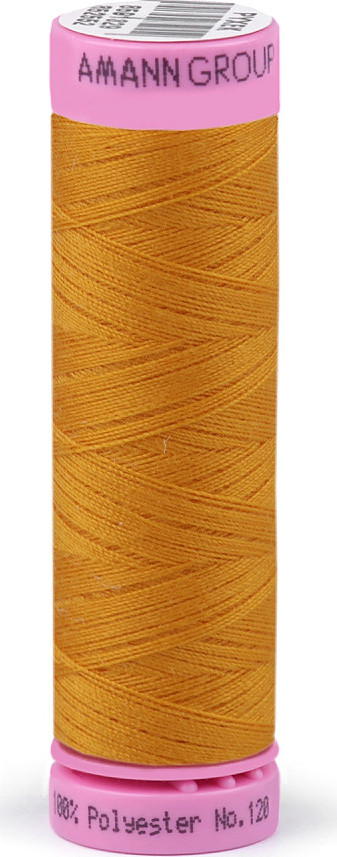Polyesterové nitě návin 100 m Aspo Amann Varianta: 1130 Wood Thrush, Balení: 5 ks