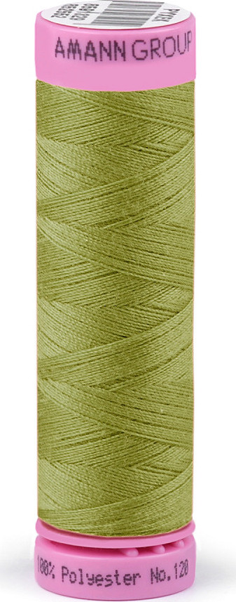Polyesterové nitě návin 100 m Aspo Amann Varianta: 1148 Covert Green, Balení: 5 ks