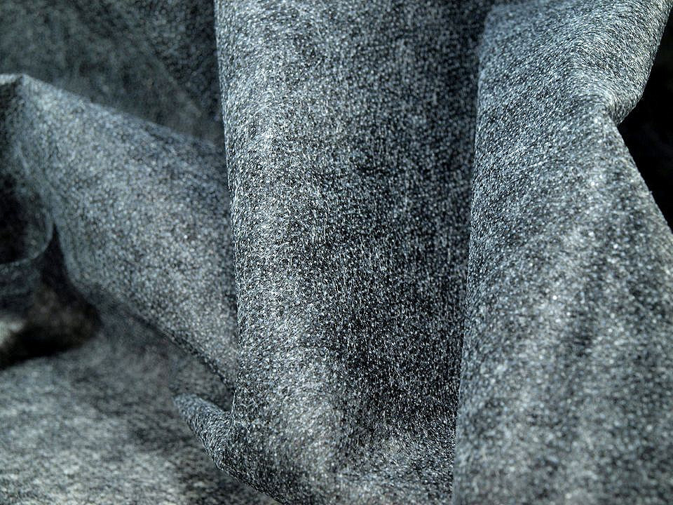 Novopast 20-80 g/m² netkaná textilie nažehlovací Varianta: 40+18g/m2 šedá, Balení: 1 ks