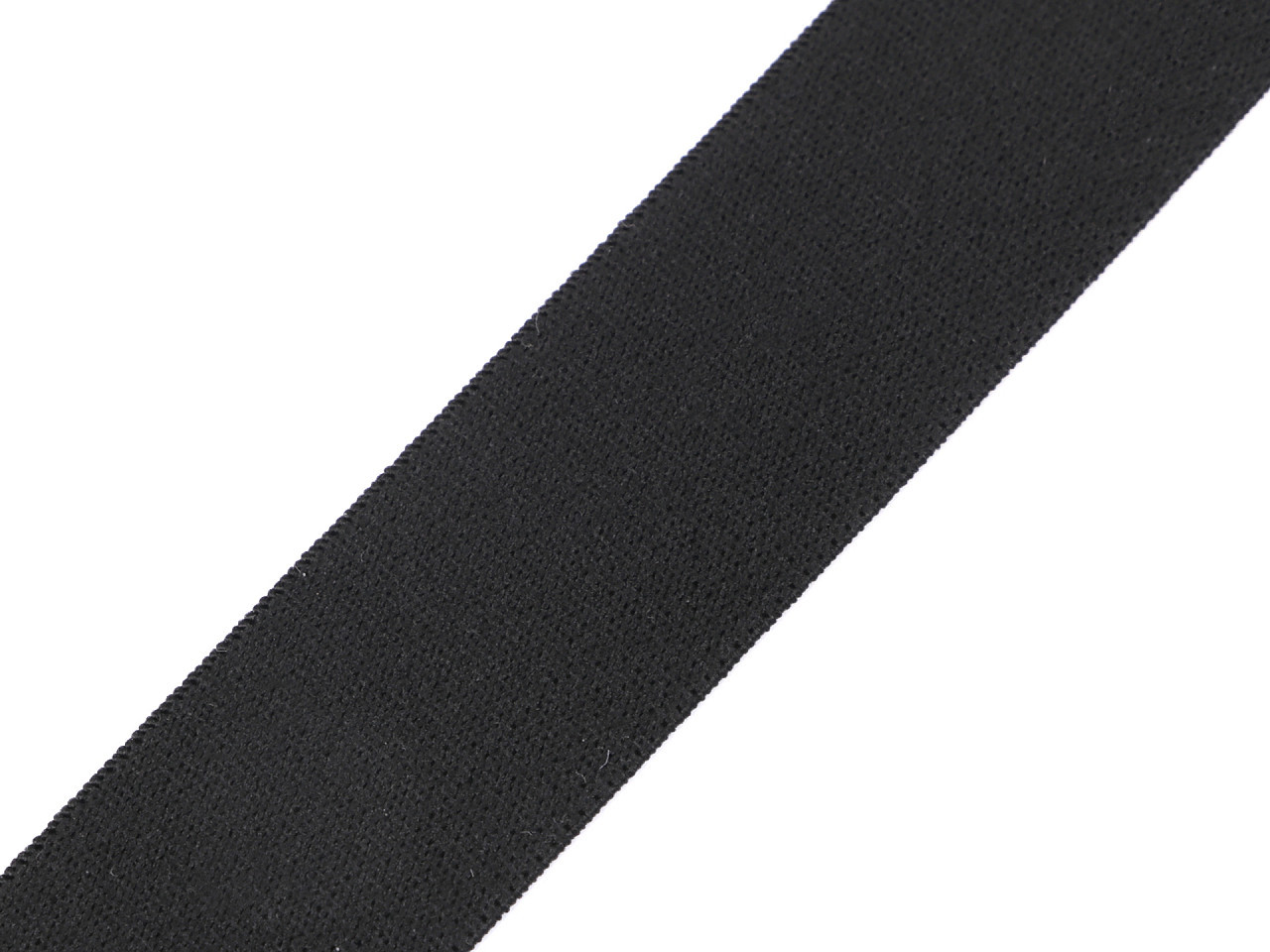 Pruženka měkká šíře 30 mm tkaná Varianta: 7001 černá, Balení: 1 m