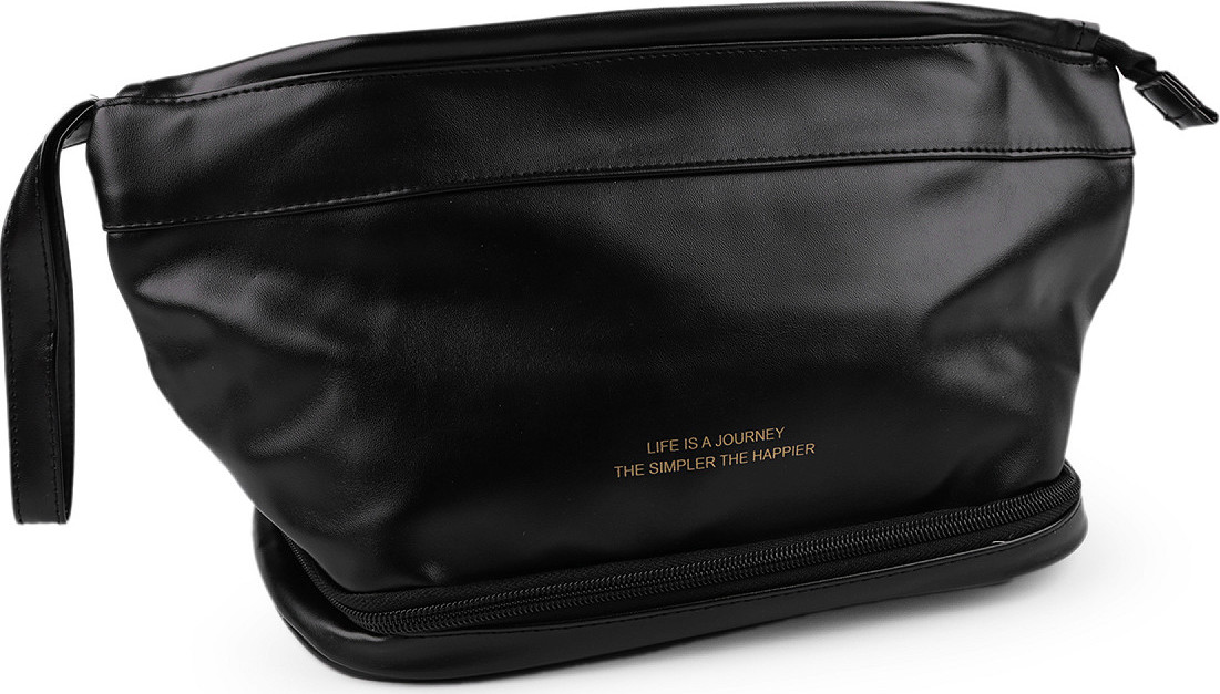 Kosmetická taška omyvatelná velká 20x34 cm Varianta: 4 černá, Balení: 1 ks
