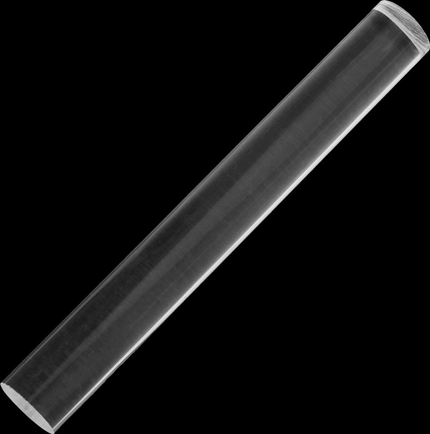 Akrylový váleček pro práci s polymerovou hmotou Varianta: transparent, Balení: 1 ks