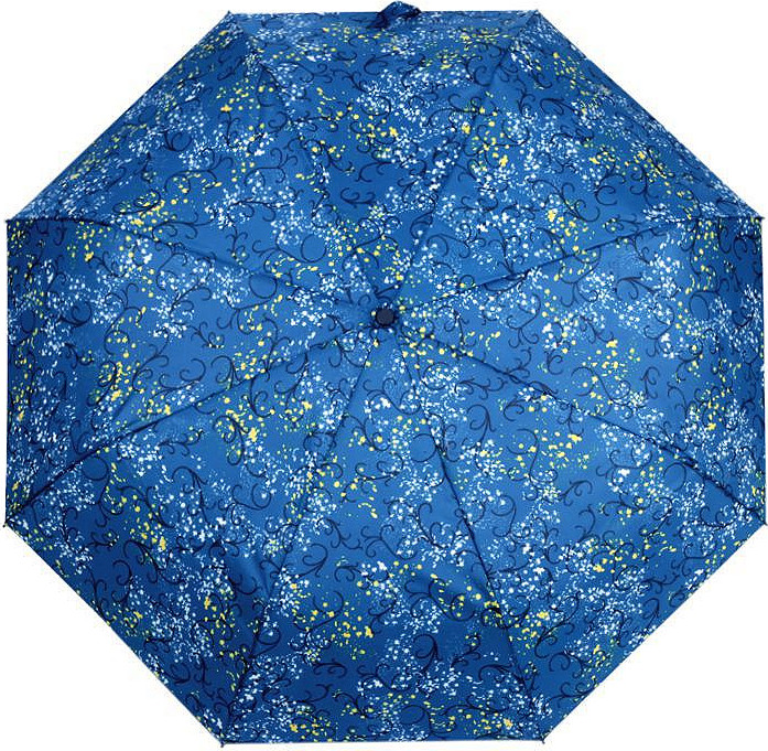 Dámský skládací vystřelovací deštník Varianta: 3 modrá, Balení: 1 ks
