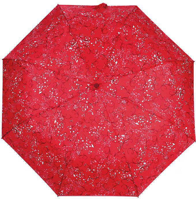 Dámský skládací vystřelovací deštník Varianta: 1 červená, Balení: 1 ks